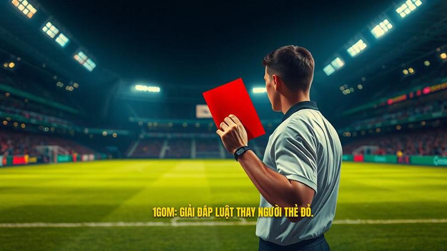 Thẻ đỏ có được thay người không