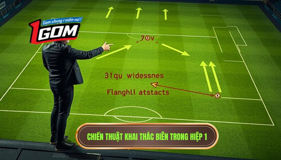 Chiến Thuật Khai Thác Biên Trong Hiệp 1