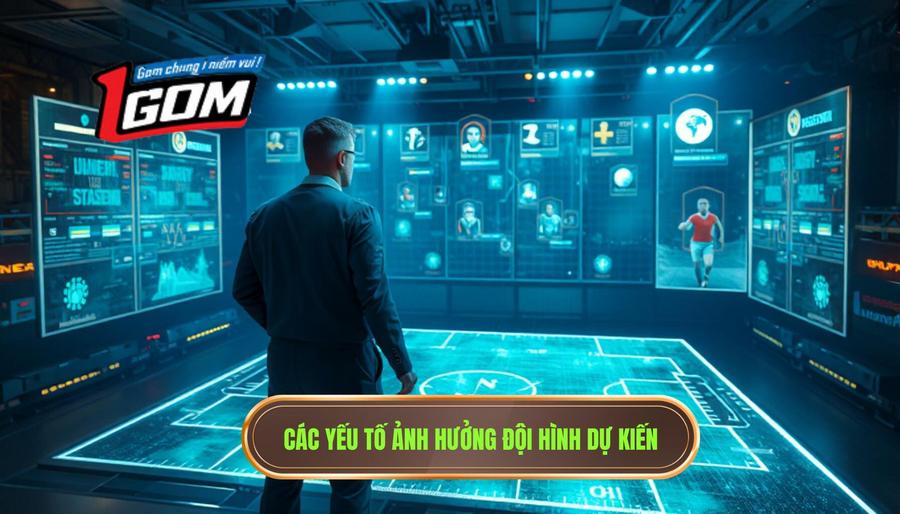 2. Các Yếu Tố ảnh Hưởng đội Hình Dự Kiến